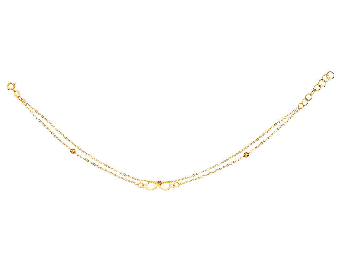 18K Gold bracelet - Infinity - GUSC